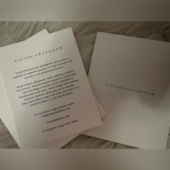 Victoria Beckham Dark Green Satin Pocket Clutch ASO Meghan Markle - Picture 6 of 10